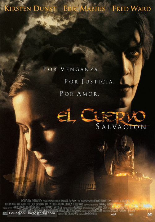 The Crow: Salvation - Spanish Movie Poster