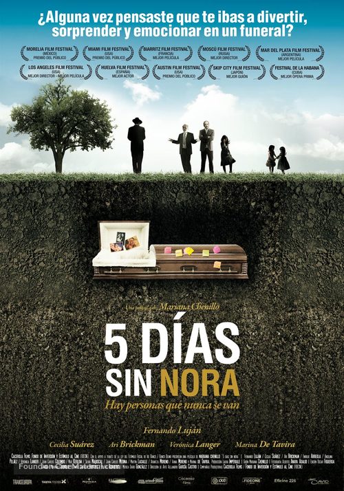 Cinco d&iacute;as sin Nora - Argentinian Movie Poster