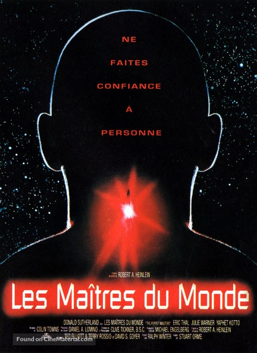 The Puppet Masters - French Movie Poster