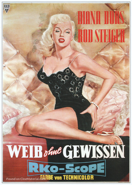 The Unholy Wife - German Movie Poster