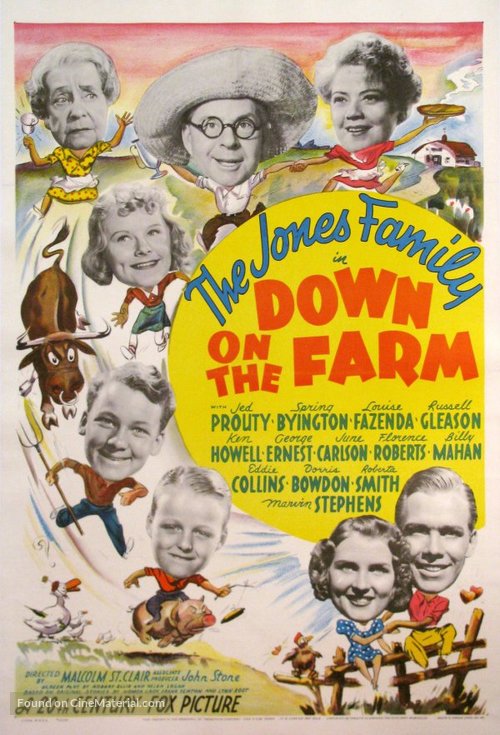 Down on the Farm - Movie Poster