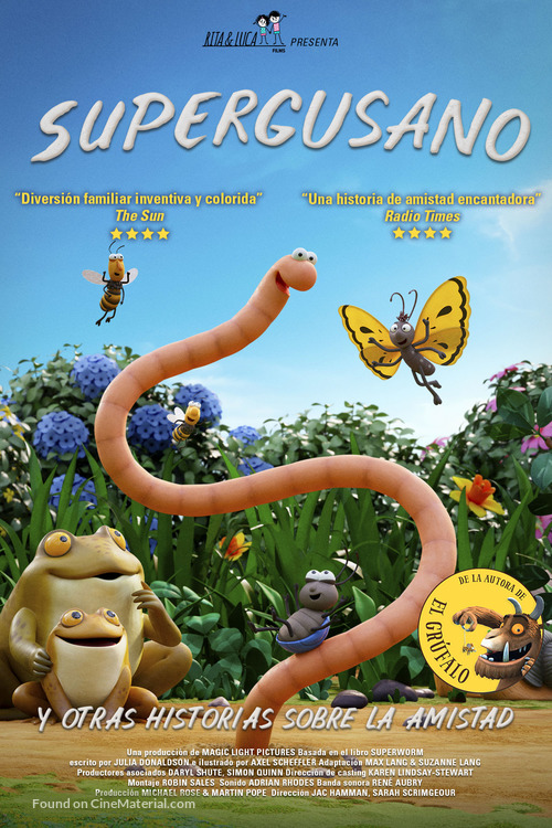 Superworm - Spanish Movie Poster