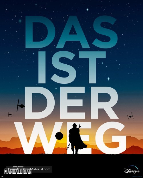 &quot;The Mandalorian&quot; - German Movie Poster
