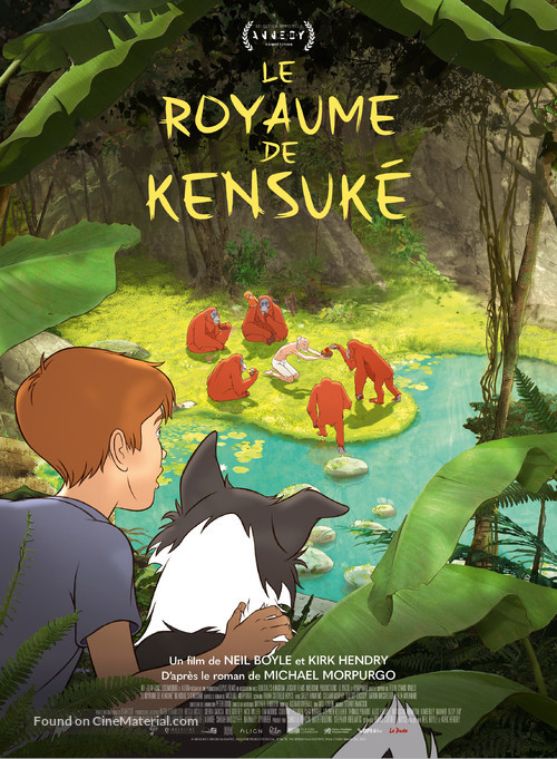 Kensuke&#039;s Kingdom - French Movie Poster