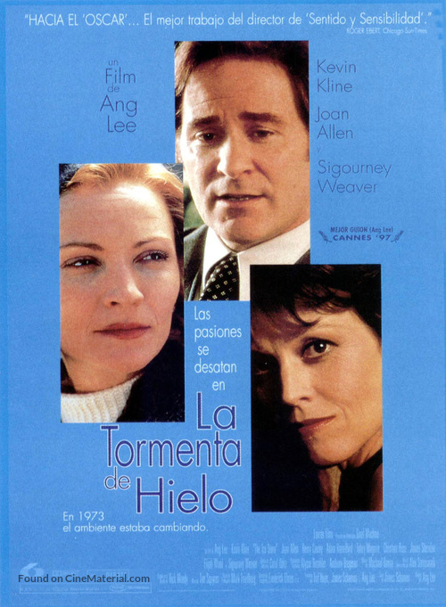 The Ice Storm - Spanish Movie Poster