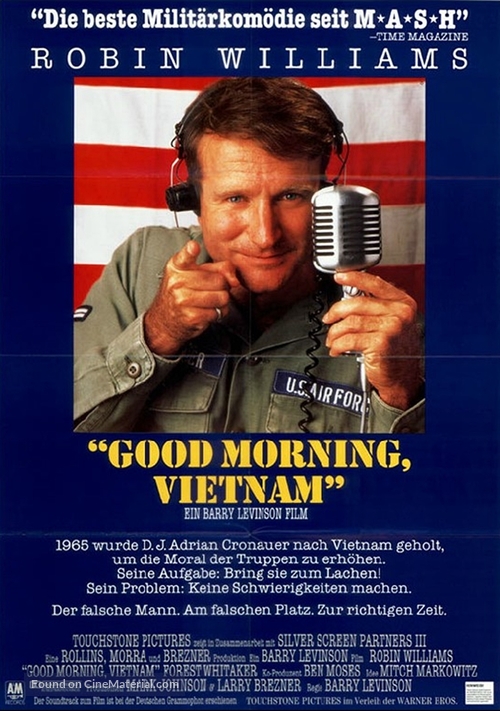 Good Morning, Vietnam - German Movie Poster