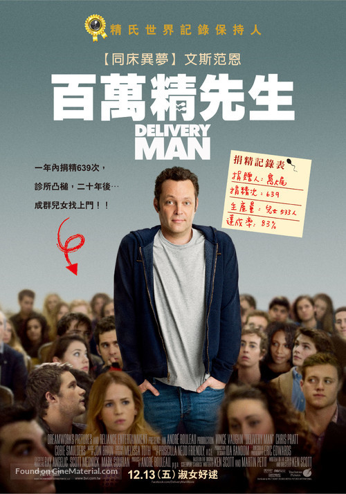 Delivery Man - Taiwanese Movie Poster
