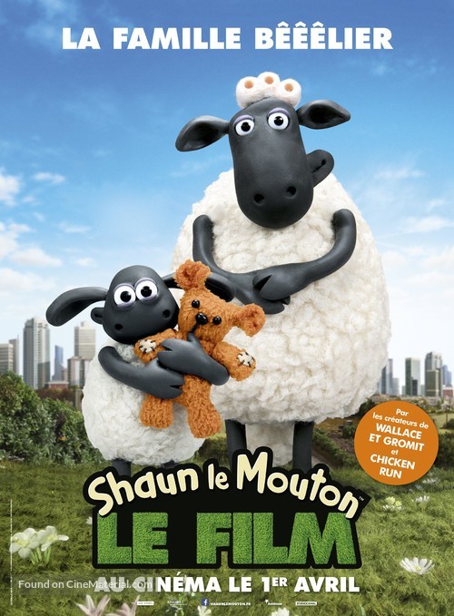 Shaun the Sheep - French Movie Poster