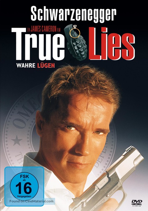 True Lies - German DVD movie cover