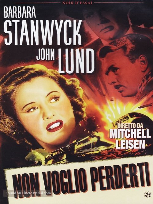 No Man of Her Own - Italian DVD movie cover