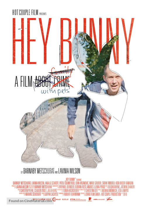 Hey Bunny - German Movie Poster