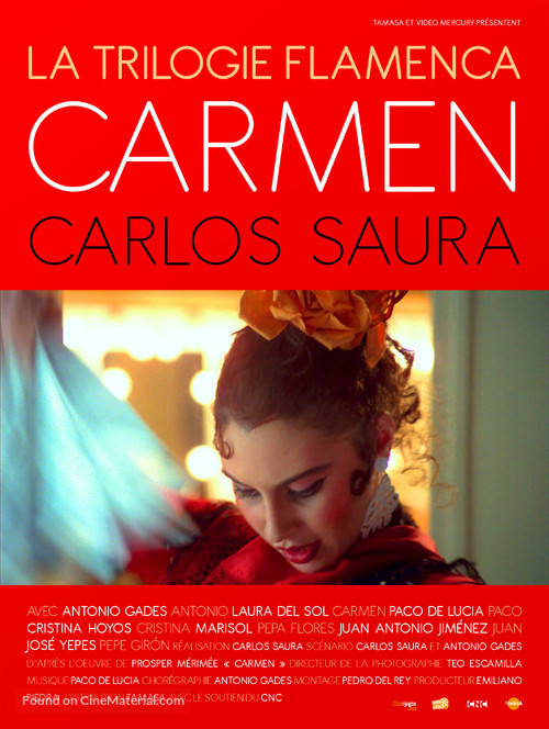 Carmen - French Re-release movie poster