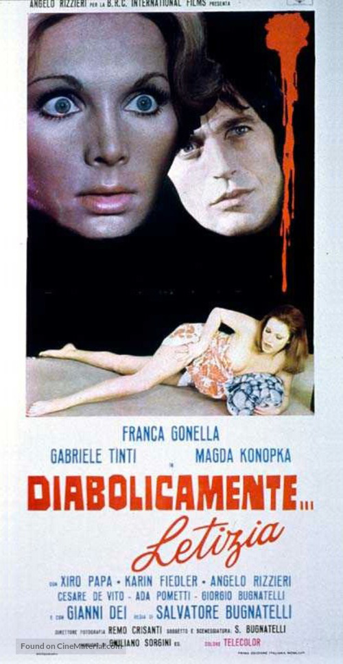 Diabolicamente... Letizia - Italian Movie Poster