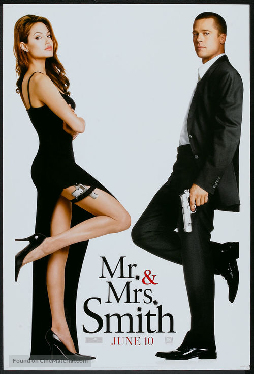 Mr. &amp; Mrs. Smith - Advance movie poster