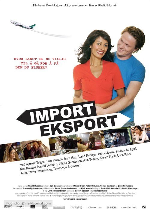Import-eksport - Norwegian Movie Poster
