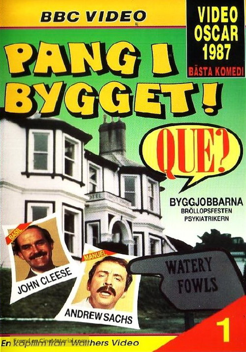 &quot;Fawlty Towers&quot; - Swedish DVD movie cover