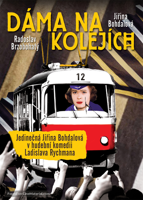 D&aacute;ma na kolej&iacute;ch - Czech DVD movie cover