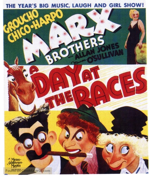 A Day at the Races - Movie Poster