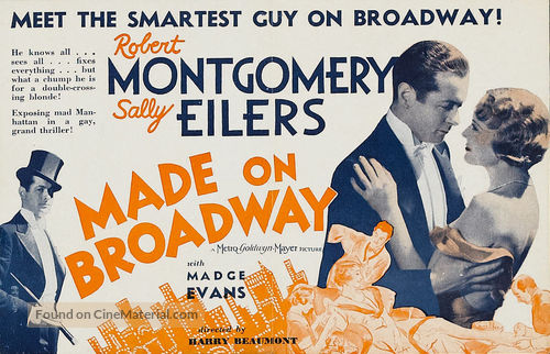 Made on Broadway - poster