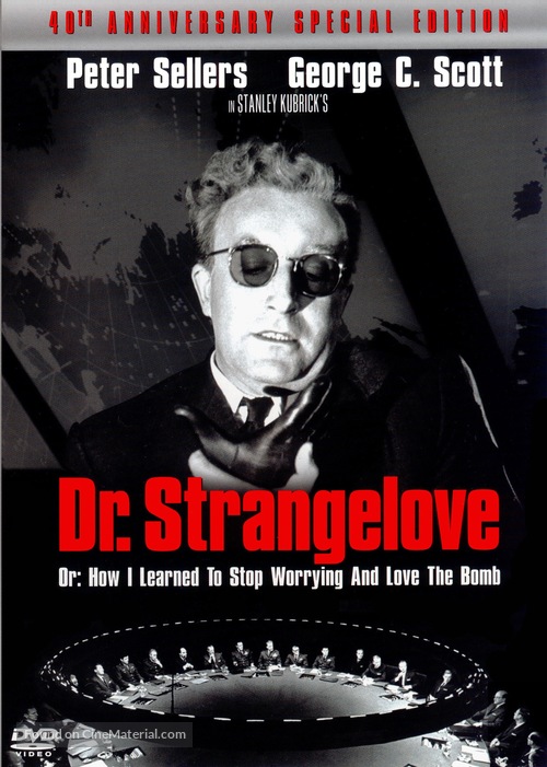 Dr. Strangelove - DVD movie cover