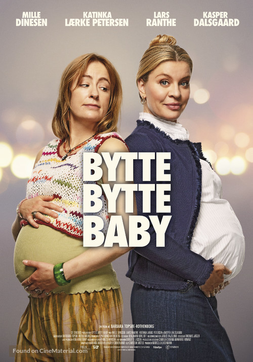 Bytte bytte baby - Danish Movie Poster