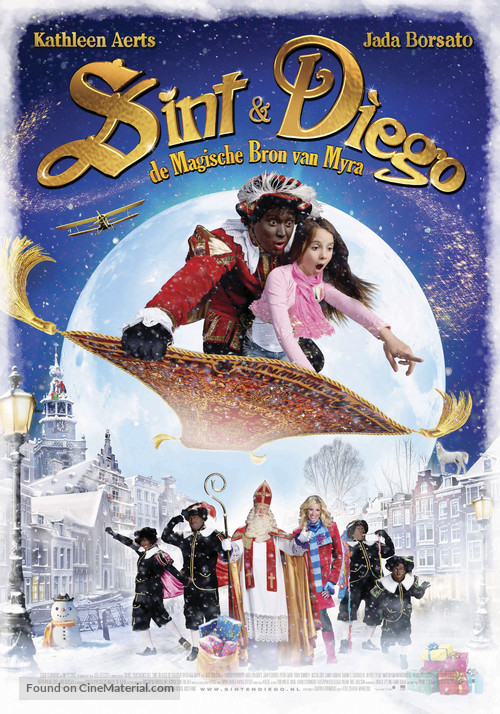 Sint &amp; Diego en de Magische Bron van Myra - Dutch Movie Poster