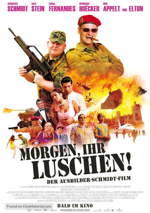 Morgen, ihr Luschen! Der Ausbilder-Schmidt-Film - German Movie Poster