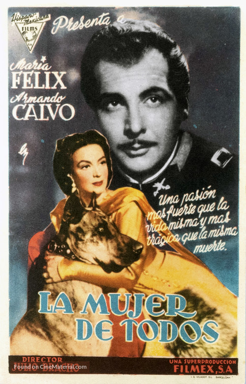 La mujer de todos - Spanish Movie Poster