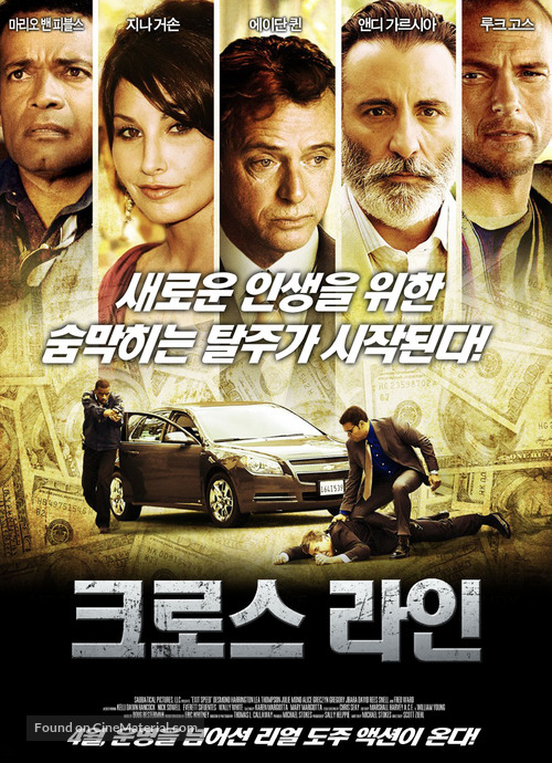 Across the Line: The Exodus of Charlie Wright - South Korean Movie Poster