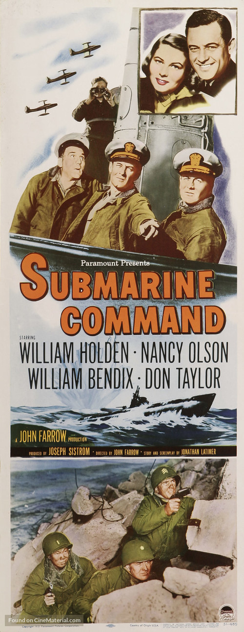 Submarine Command - Movie Poster