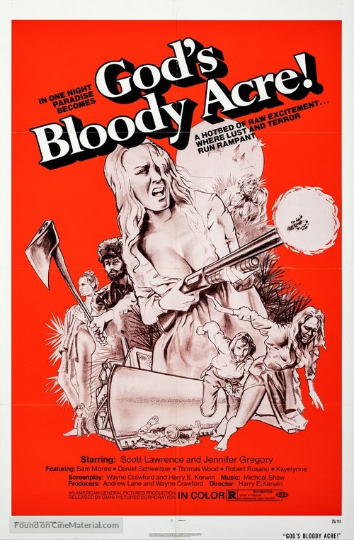 God&#039;s Bloody Acre - Movie Poster