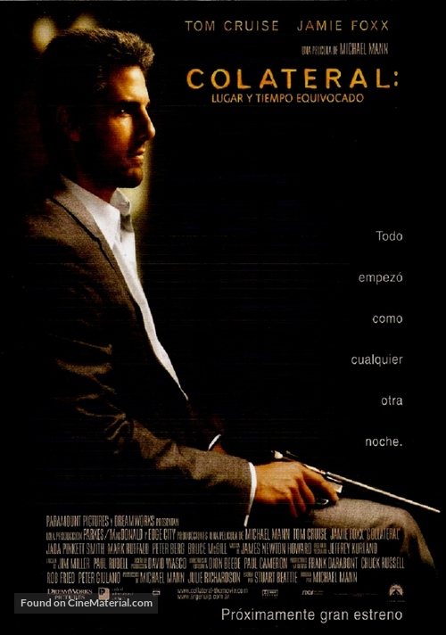 Collateral - Argentinian Movie Poster