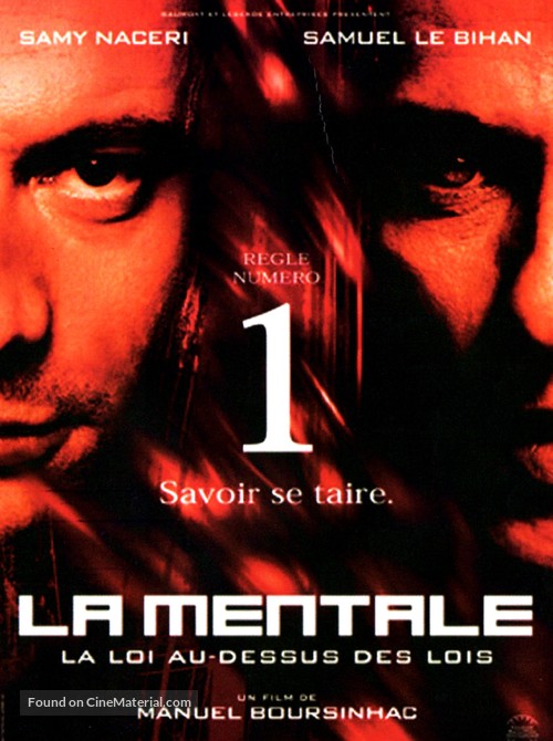 La mentale - French Movie Poster