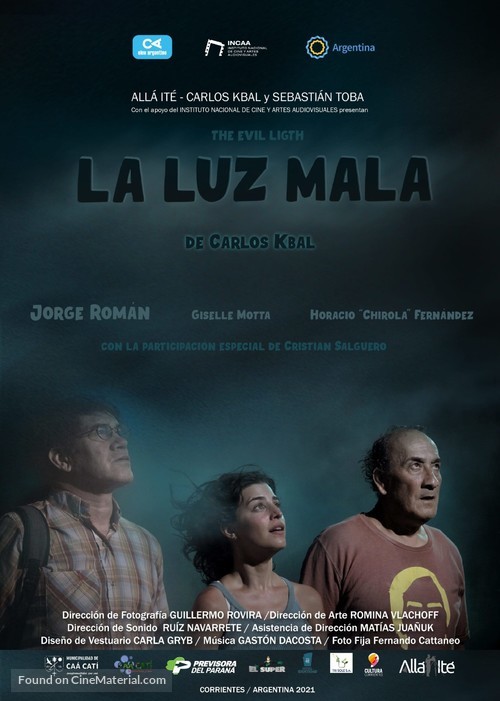 La luz mala - Argentinian Movie Poster