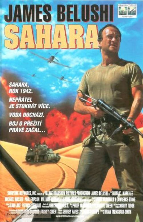 Sahara - Czech poster