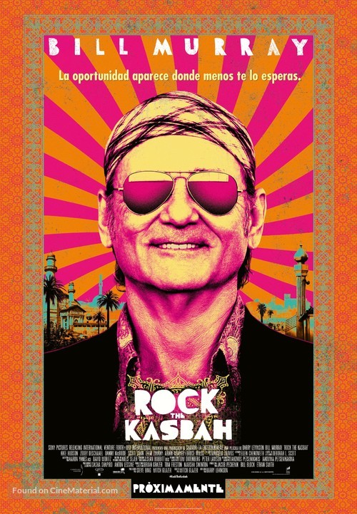 Rock the Kasbah - Spanish Movie Poster