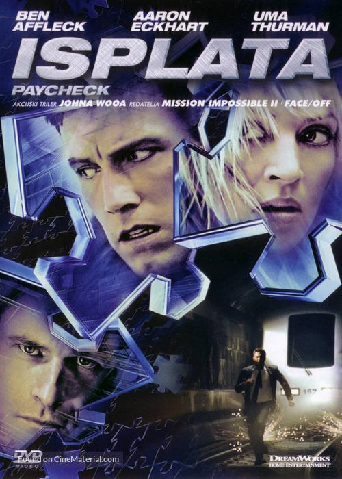 Paycheck - Croatian Movie Cover