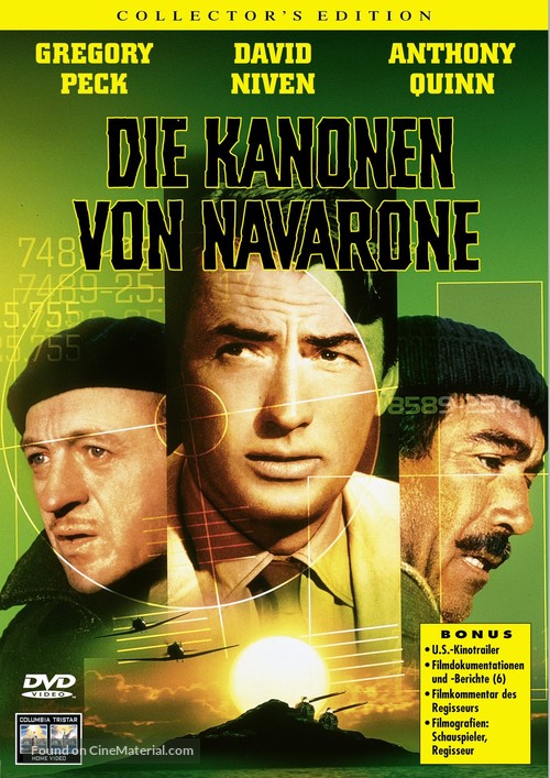 The Guns of Navarone - Swiss Movie Cover
