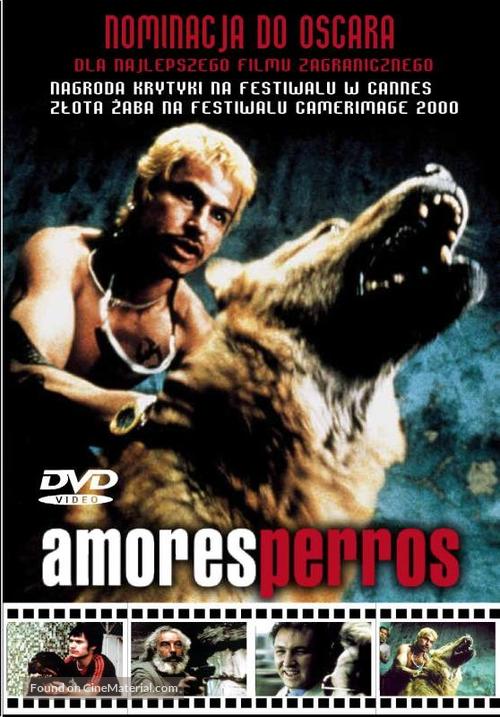 Amores Perros - Polish DVD movie cover