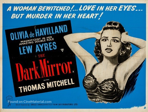 The Dark Mirror - British Movie Poster