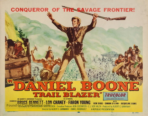 Daniel Boone, Trail Blazer - Movie Poster
