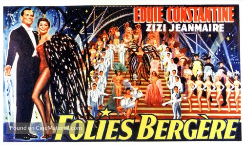 Folies-Berg&egrave;re - Belgian Movie Poster