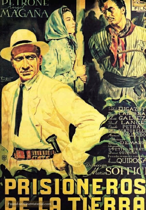 Prisioneros de la tierra - Argentinian Movie Poster