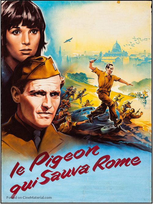 The Pigeon That Took Rome - French poster