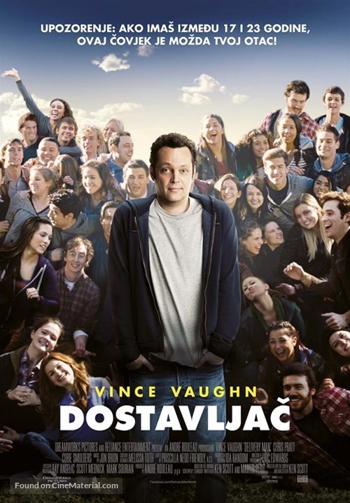 Delivery Man - Croatian Movie Poster