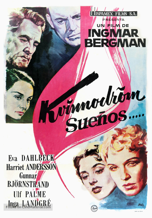 Kvinnodr&ouml;m - Spanish Movie Poster