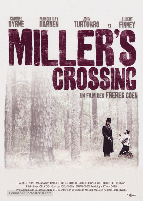 Miller&#039;s Crossing - French Movie Poster
