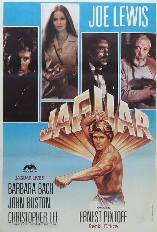 Jaguar Lives! - Turkish Movie Poster