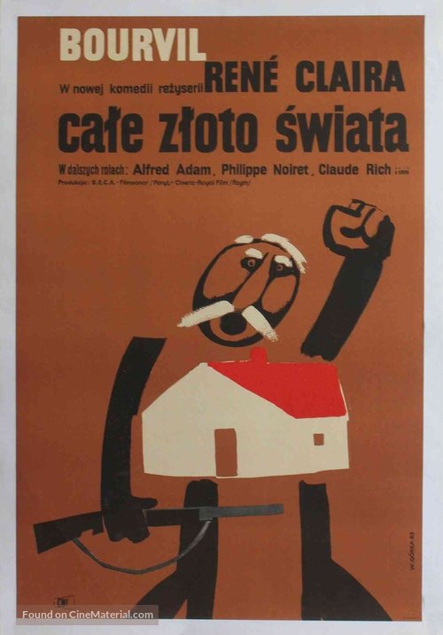 Tout l&#039;or du monde - Polish Movie Poster