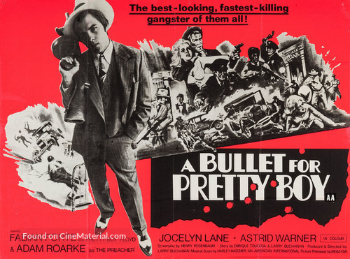 A Bullet for Pretty Boy - British Movie Poster